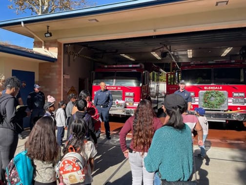 people in the firestation